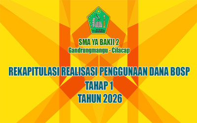 REKAPITULASI REALISASI PENGGUNAAN DANA BOSP TAHAP 1 TAHUN 2026